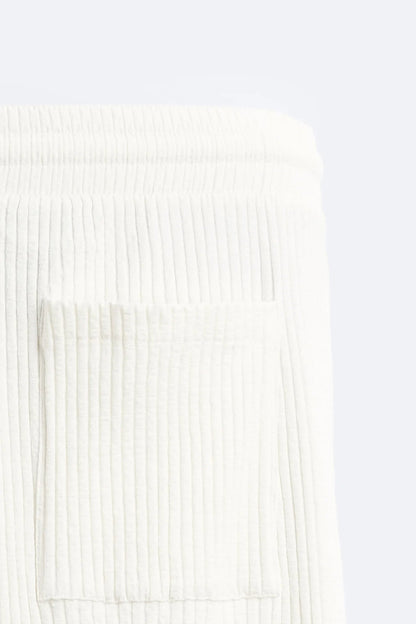 Alessandro Ribbed Pants | CHARM CULTURE™