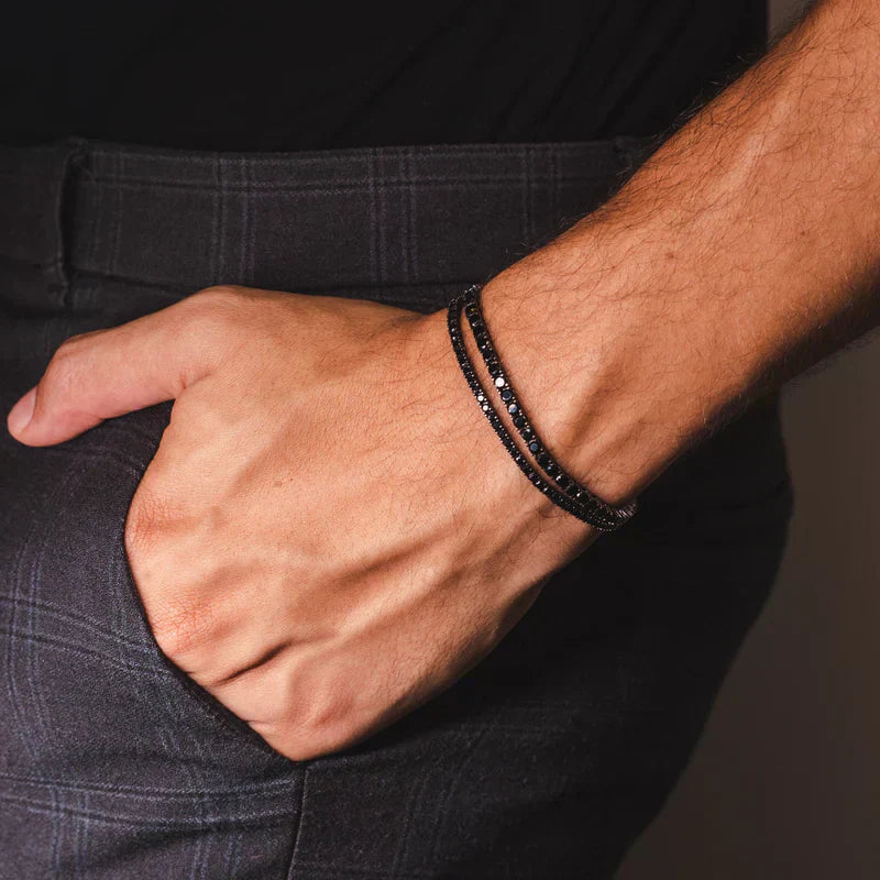 BLACK BRACELET | CHARM CULTURE™