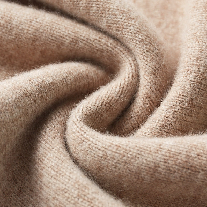 Fabio Cashmere Quarter-Zip | CHARM CULTURE™