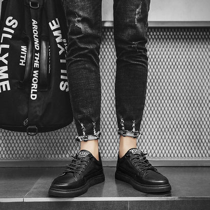 Chaussures décontractées en cuir véritable | CHARM CULTURE™