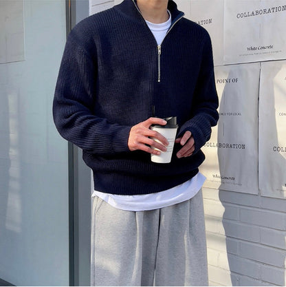 HALF-ZIP SWEATER | CHARM CULTURE™