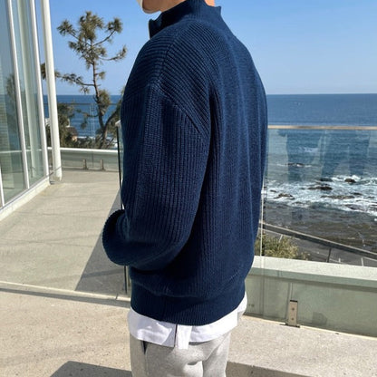 HALF-ZIP SWEATER | CHARM CULTURE™