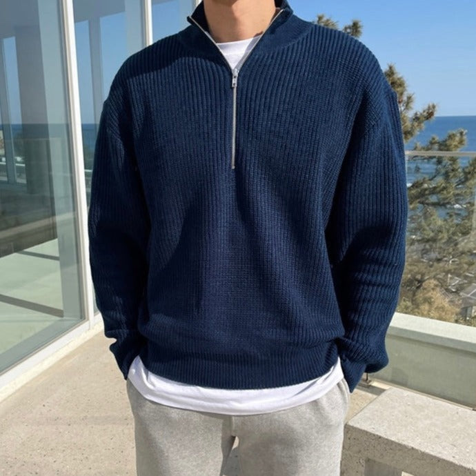 HALF-ZIP SWEATER | CHARM CULTURE™